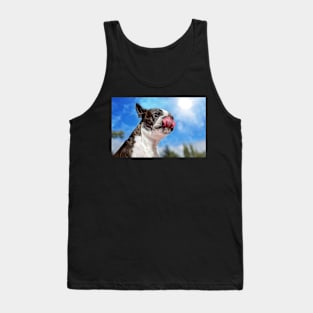 Boston Terrier v Peanut Butter Tank Top